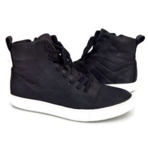 Steve Madden Men's Black High Stop Sneaker Size 10